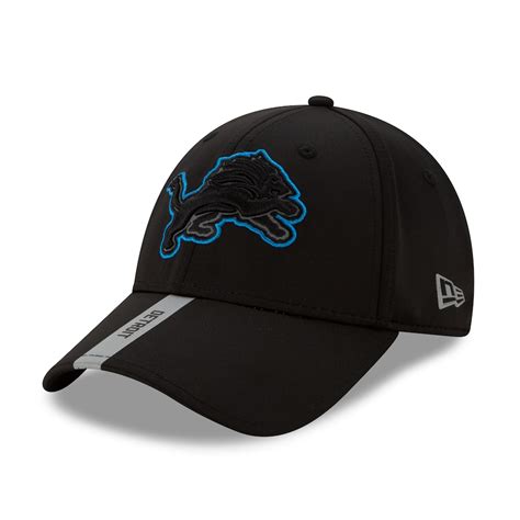 black on black detroit lions hat|detroit lions winter hat men's.